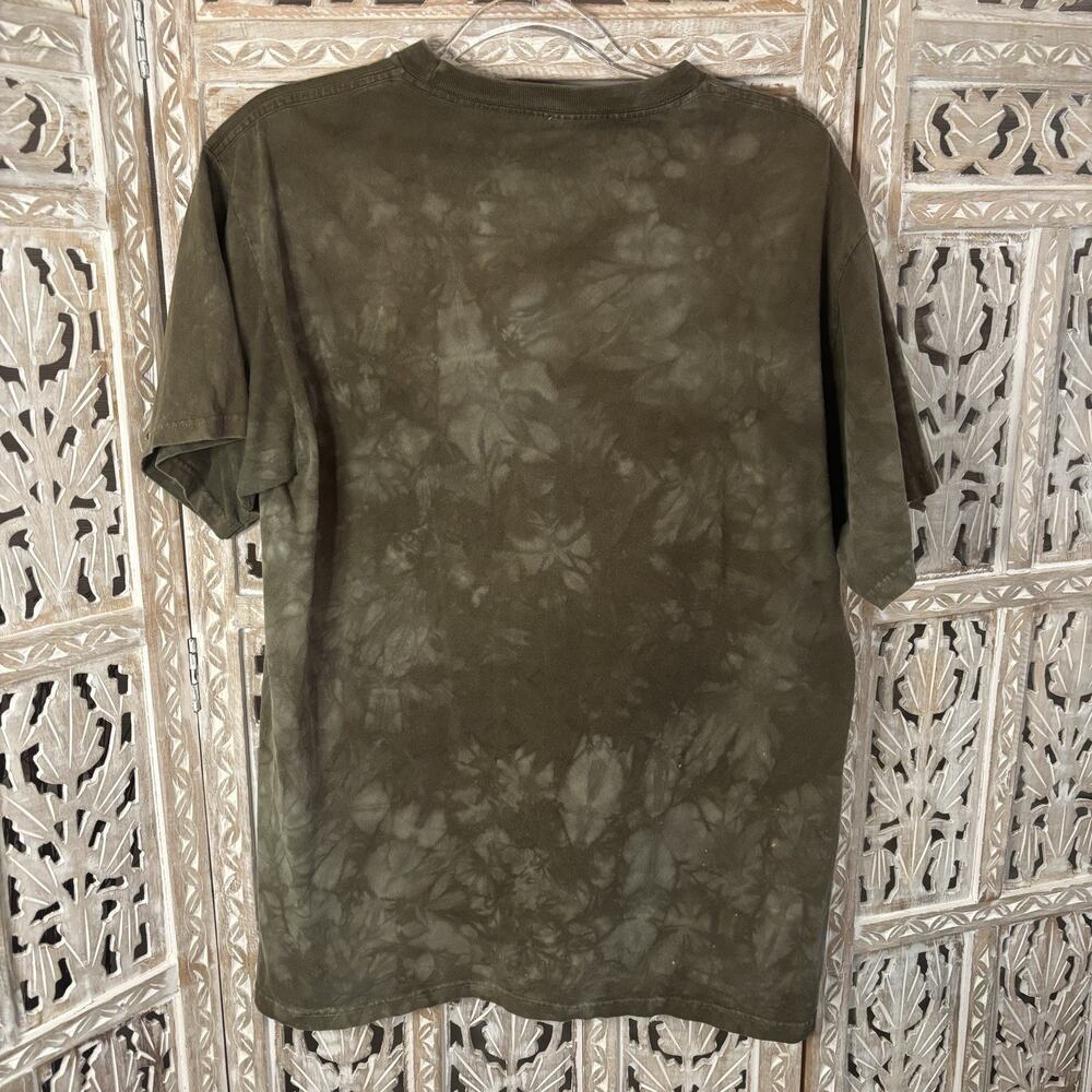 Vintage 2000 Liquid Tie Dye Elephant Nature RARE All Over Print t Shirt-SEE - Picture 5 of 8
